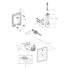 GROHE Urinal-Infrarot-Elektronik Tectron Tectron Surf für Rapido U/UMB 6 V, verchromt