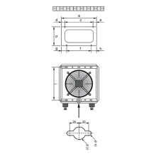 Wolf Befestigungskonsolen für Luftheizer LH/LH-ATEX 25-40