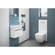 TECE WC-Glasplatte lux für Standard WC, Glas weiß