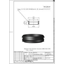 LORO-X-Dichtelement 00911. DN 40, fuer LORO-X-Rohr