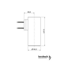 Herzbach DESIGN IX PVD Zahnputzbecher Copper