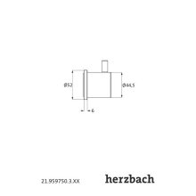 Herzbach DESIGN IX Unterputzventil/Zwei-/Drei-Wegeumsteller Black