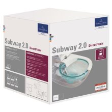 Villeroy & Boch Combi-Pack Wand-Tiefspül-WC Subway 2.0