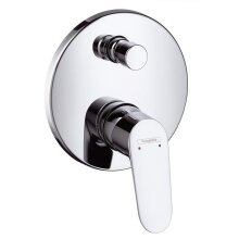 Hansgrohe FOCUS Fertigmontageset Wanne mit integrierter Sicherungskombination