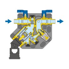 Caleffi 580 FüllKombi BA - Kompakte automatische Füllarmatur 1/2"