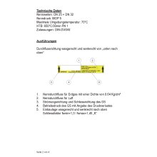 DITECH Gasströmungswächter Typ K AG x IG DN 32, 10,0 m3/h