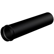 alcadrain Verlängerungsstück DN32 für Metallsiphon 150mm Schwarz-Matt