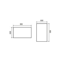 Salgar CANDEM Spiegel 800 LED