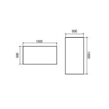 Salgar CANDEM Spiegel 1200 LED