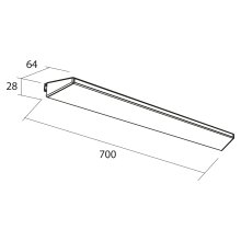 Salgar BOREAL Leuchte 700 WEIß, LED-Leuchte