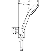 Hansgrohe CROMETTA Brauseset 100 1Jet Porter