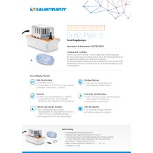 Sauermann Si-82 PACK 2 Zentrifugalpumpe