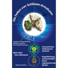 Schlösser Freistromventil DIN 3502 - DVGW 1 1/4"