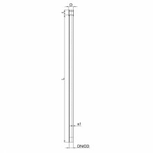 PoloPlast POLO KAL XS Rohr DN 32, 1000mm