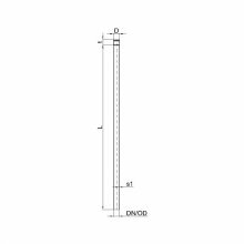 PoloPlast POLO KAL XS Rohr DN 50, 1500mm