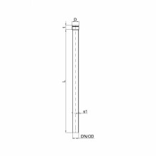 PoloPlast POLO KAL XS Rohr DN 90, 1500mm