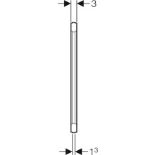 Geberit GIS Montageplatte universell, 310 x 580 mm