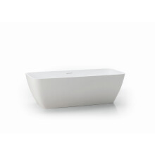 Schröder Badewanne Designwanne Golem OR 180 S 179,5x75x44/56,5 cm cremeweiß matt