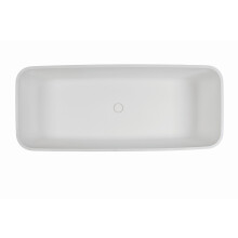 Schröder Badewanne Designwanne Golem OR 180 S 179,5x75x44/56,5 cm cremeweiß matt