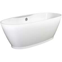 Schröder Badewanne Ovalwanne Amazonas 180 New 180x83x46/60 cm weiß