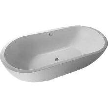 Schröder Badewanne Rens New 190 F 189x89,5x47/62 cm weiß