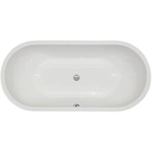 Schröder Badewanne Rens New 190 F 189x89,5x47/62 cm weiß