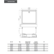 Herotec Verteilerschrank Unterputzputz UVS 600