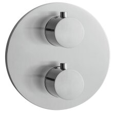 Herzbach DESIGN iX Unterputz Thermostat round für 2 Verbraucher