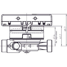 Qp 1,5 VoluMess VI Kompaktwärmezähler 130mm Eichung 2024