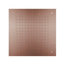 Herzbach DESIGN IX PVD Regenbrause zum Deckeneinbau 380 x 380 mm Copper