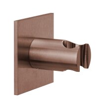 Herzbach DESIGN IX PVD Wandhalter seven square Copper