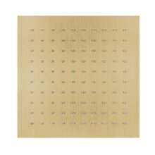 Herzbach DESIGN IX PVD Regenbrause square 250*250 mm Brass