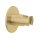 Herzbach DESIGN IX PVD Wandhalter seven round Brass