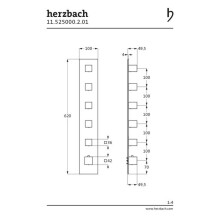 Herzbach LOGIC XL 5 / 5+ Farbset für Universal-Thermostat-Modul