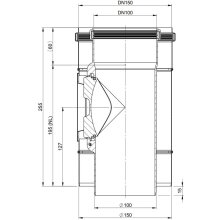 Atec Kontroll-Rohr PolyClassic konzentrisch,, DN 100/150