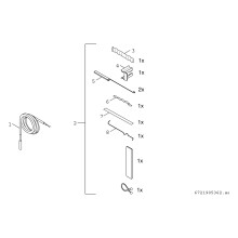 Bosch Zubehör Warmwasserspeicher SF4Set Speicherfühler inkl. Befestigungsset