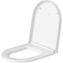 Duravit WC-Sitz ME by Starck m.Absenkautom. Scharniere edelstahl, weiss