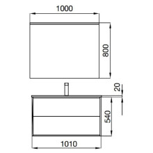 Salgar OPTIMUS Komplett-Set 1000 mattschwarz SP