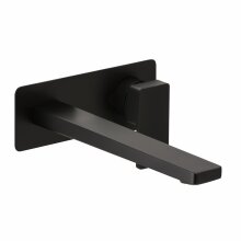 Herzbach CEO Waschtisch-Unterputzbatterie Farbset Auslauflänge 240 mm , schwarz