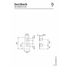 Herzbach CEO XL 1 / XL 1+ Farbset, chrom