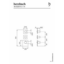 Herzbach CEO XL 2 Farbset, Edelstahl