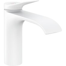 hansgrohe Waschtischmischer  Vivenis ComfortZone 110 CoolStart mit Ablaufgarnitur mattweiß