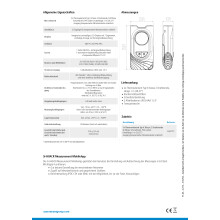 Sauermann Si TT3 Thermometer mit zwei Sensoren K Thermoelement-Temperatur