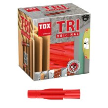 Allzweckdübel Tri das Original von Tox 12 x 71 mm 25 Stück