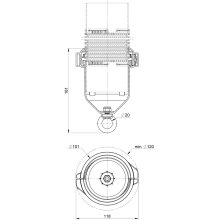 Atec Einzughilfe für flexiebele Rohre DN80