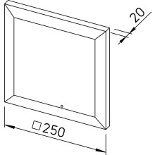 Helios Ventilatoreinsatz ELS-VF 60/35 mit Feuchte-Steuerung