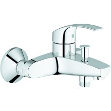 Grohe Wannen-Hebelmischer Eurosmart NEU Wandmontage, eigensicher verchromt