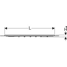 Geberit Duschfläche Setaplano Aufbau 60 b. 25cm 900x1200x45mm we alpin