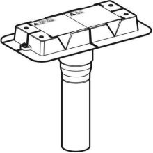 Geberit Rohbauset Cleanline f Rinne Cleanline Abgang senkrecht DN50