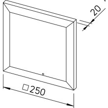 Helios Ventilatoreinsatz ELS-VN 60 mit integriertem Nachlauf